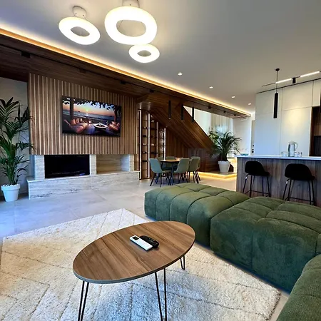 빌라 Pearl Pool Luxury 골렘